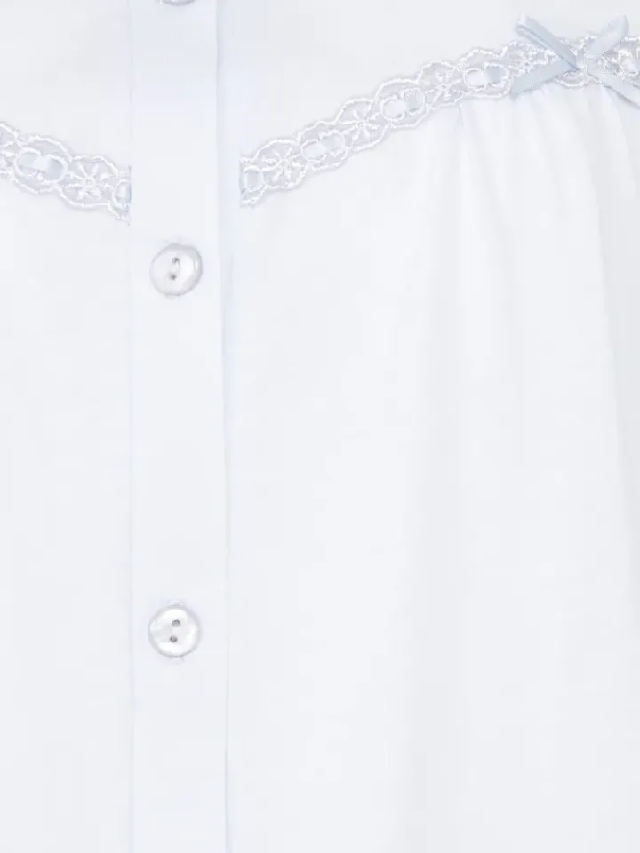 Pastel Jersey Button Through Pyjama PJ7132