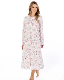 Picot Trim 46" Jersey Nightdress ND04108