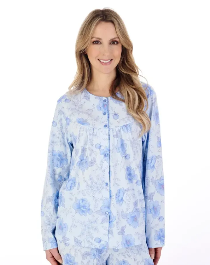 Picot Trim Jersey Pyjama Set PJ04110