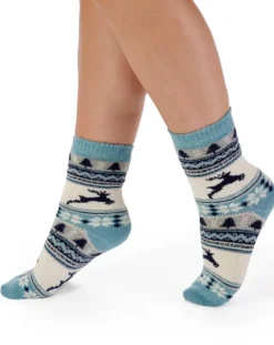 Reindeer Pattern Bedsock BS188
