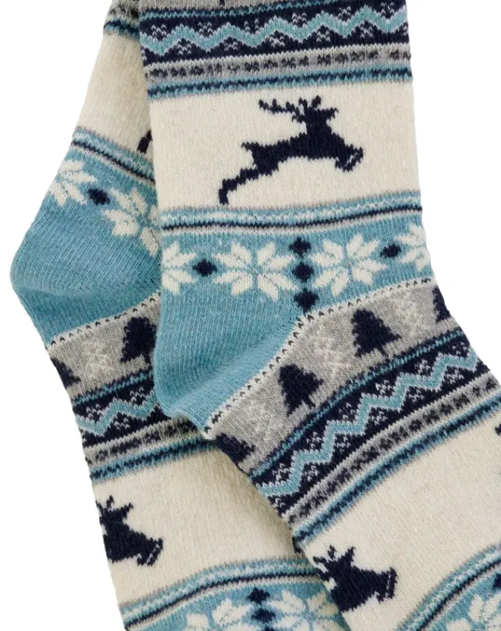Reindeer Pattern Bedsock BS188