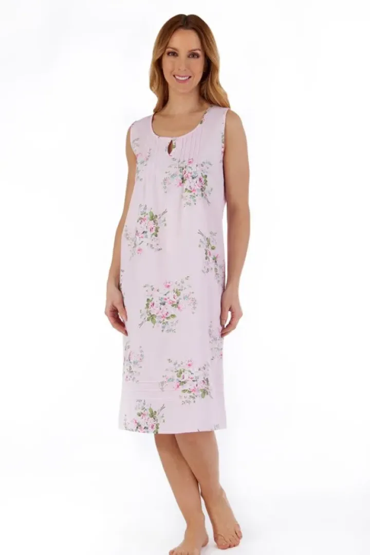 Rose Bouquet 42" Woven Nightdress ND55270