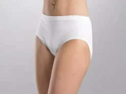 Slenderella Dot Jacquard Midi Brief BF9