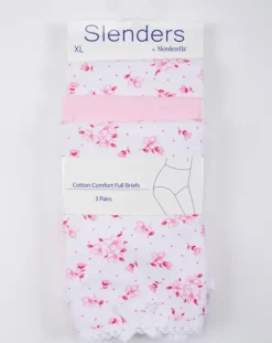 Slenders Cotton Comfort 3Pack Full Brief BF82