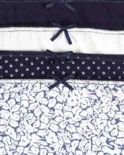 Slenders Cotton Pattern Midi Brief BF84