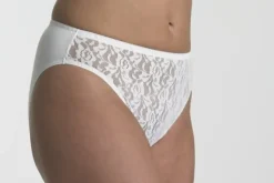 Slenders Lace Front High Leg Brief SBF51