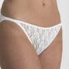 Slenders Lace Front Tanga Brief SBF50
