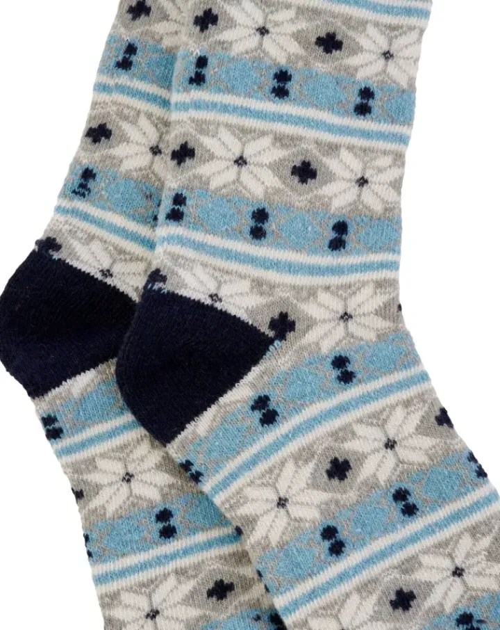 Snowflake Pattern Bedsock BS187