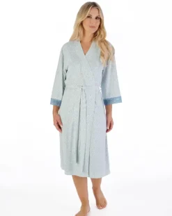 Supersoft Printed 42" Kimono Wrap GL07704