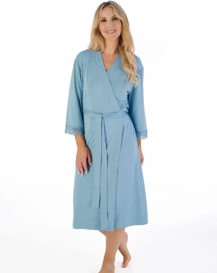 Supersoft Solid Colour 42" Kimono Wrap GL07704