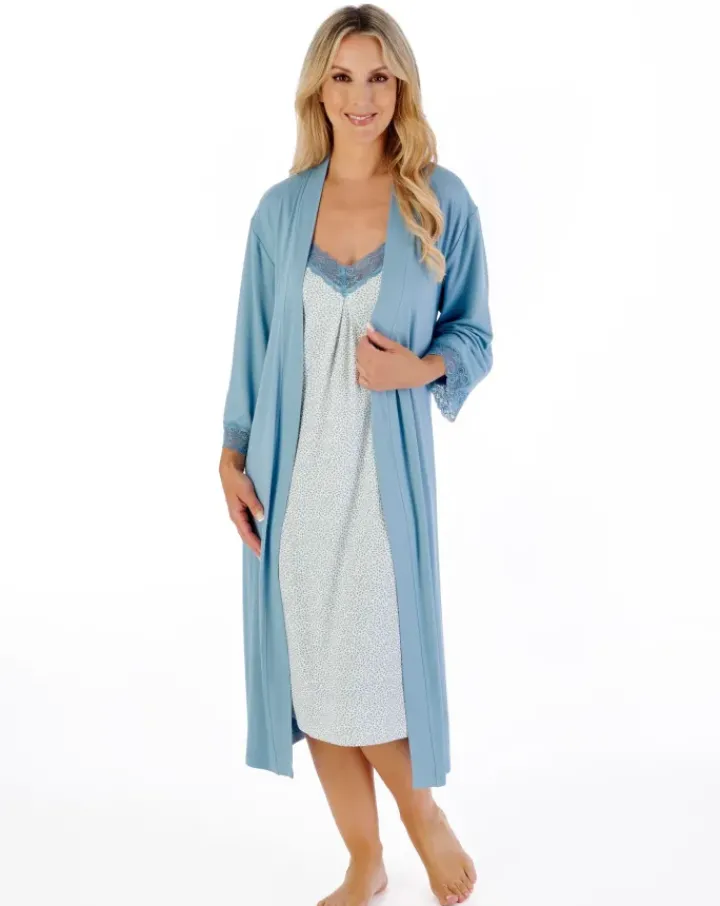 Supersoft Solid Colour 42" Kimono Wrap GL07704