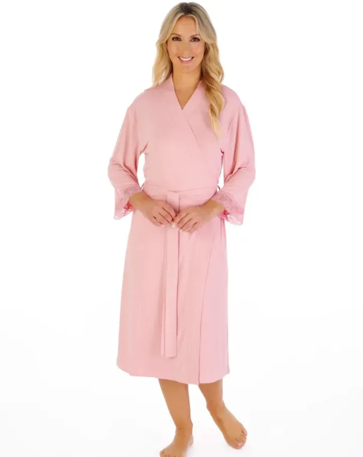 Supersoft Solid Colour 42" Kimono Wrap GL07704