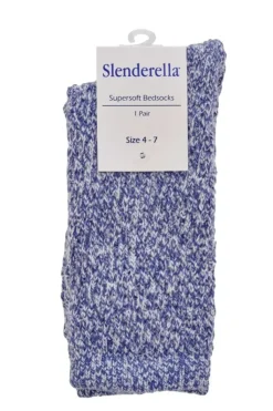 Textured Marl Effect Bedsock BS178