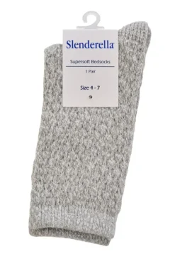 Textured Marl Effect Bedsock BS178