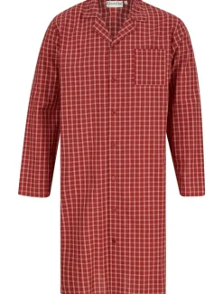 Traditional Woven Check 42" Nightshirt WR02805