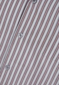 Woven Stripe Button Through Tailored Pyjama Set WR88826