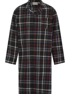 Yarn Dyed Woven Check Nightshirt WR06801