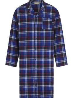 Yarn Dyed Woven Check Nightshirt WR06801